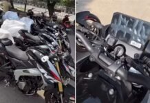 2026 Bajaj Pulsar NS400Z Spied with 5-inch TFT Display, Launch Soon 2026 Bajaj Pulsar NS400Z