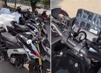 2026 Bajaj Pulsar NS400Z Spied with 5-inch TFT Display, Launch Soon 2026 Bajaj Pulsar NS400Z
