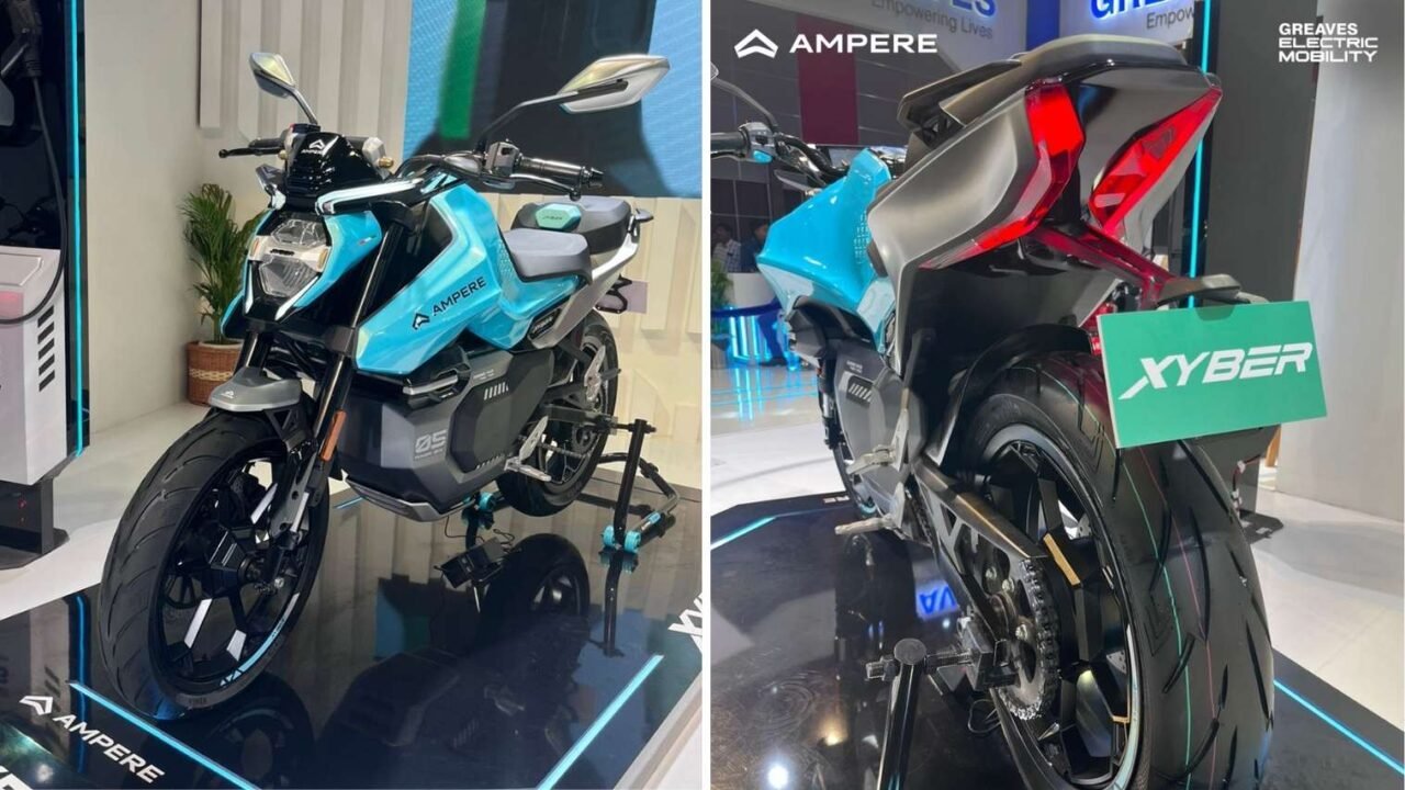 Ampere Xyber electric motorcycle