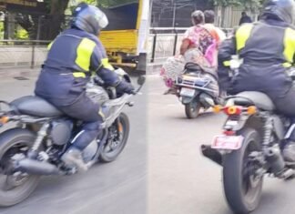 Royal Enfield Continental GTR 750 Spotted Again – New Pics Royal Enfield Continental GTR 750
