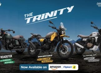 2026 Yezdi Range of Motorcycles Available at Flipkart and Amazon India 2026 Yezdi Motorcycle Line-up