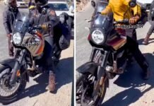 Royal Enfield Himalayan 750 Spied Again: Production Version Looks Almost Ready Himalayan 750 (3)