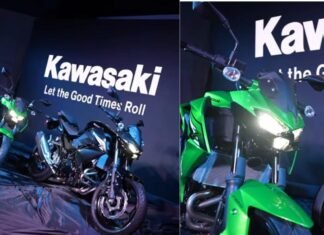 Kawasaki Z300 Revealed Ahead of Oct 20 Launch in India Kawasaki Z300 India