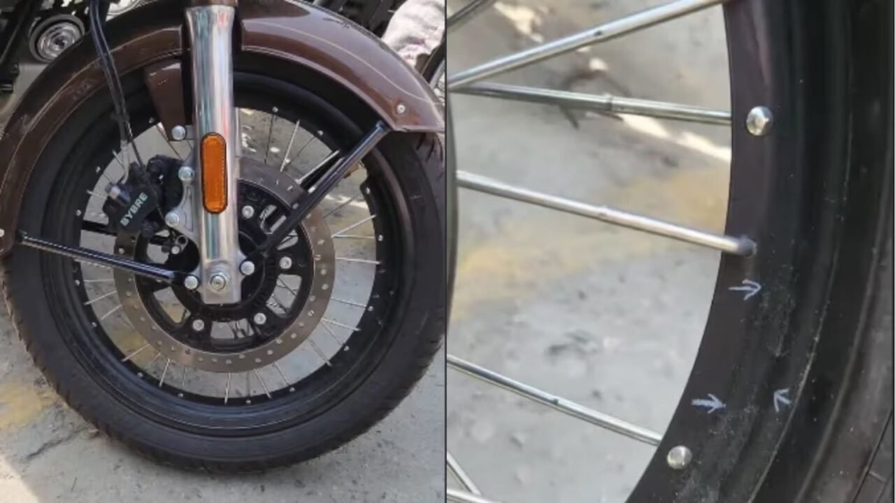 Royal Enfield Classic 350 Tubeless Spoke Wheels