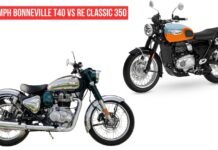 Triumph Bonneville T40 Vs Royal Enfield Classic 350: Specs And Price Compared Triumph Bonneville T40 Vs Royal Enfield Classic 350