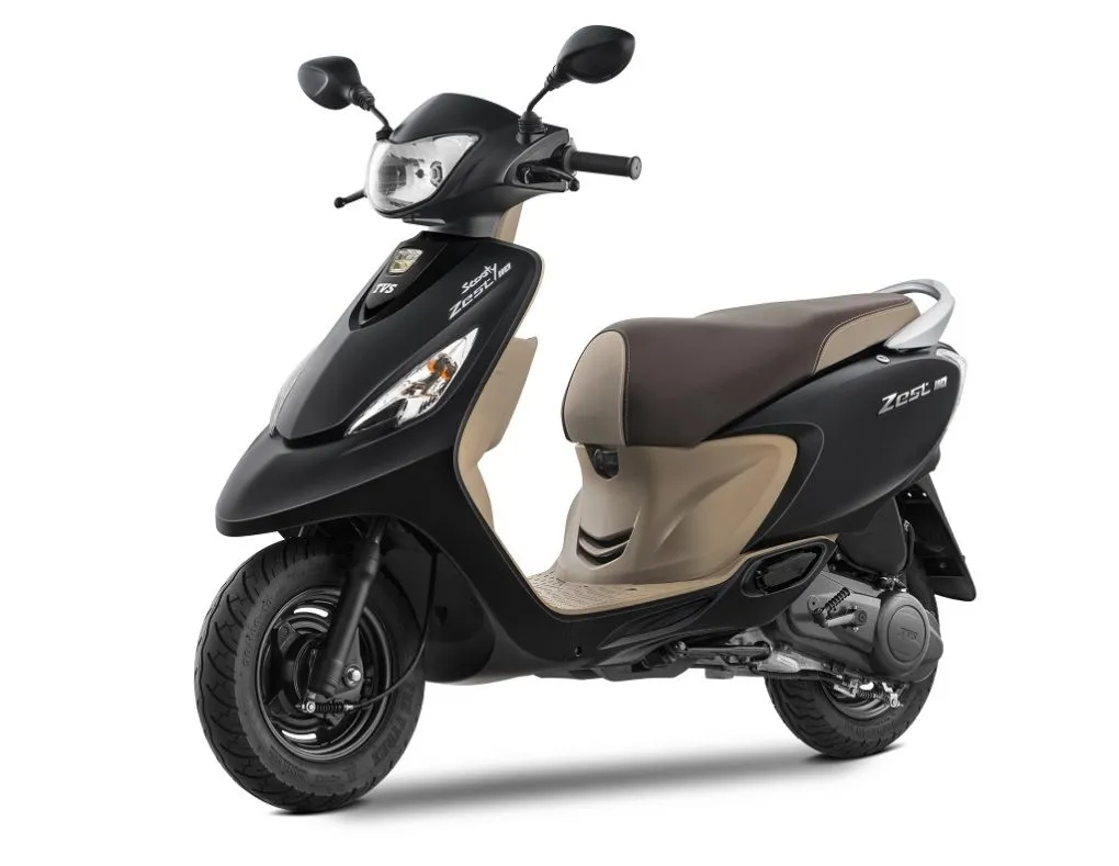 2017 Scooty Zest Matte Black