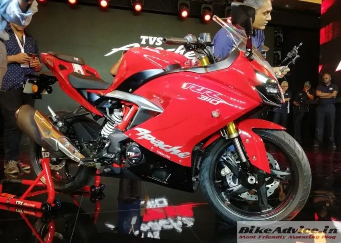 TVS Apache 310 Pics Red 1