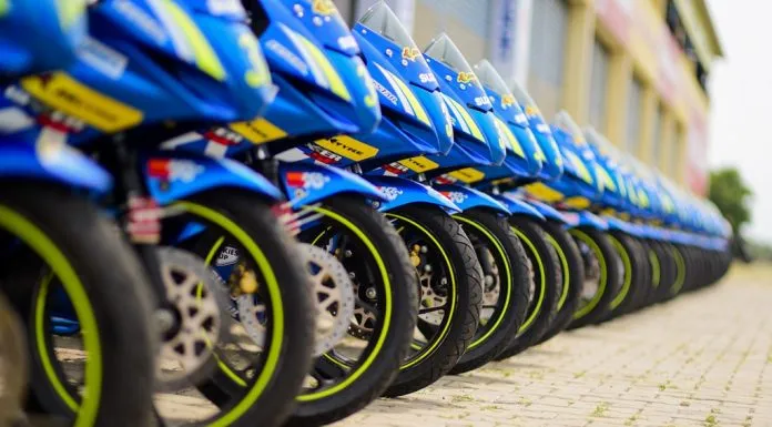 Suzuki Gixxer Cup Race Bikes