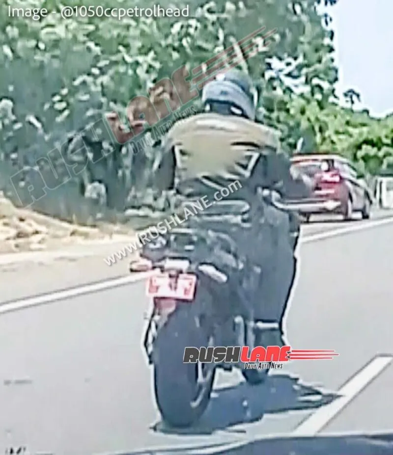 Royal Enfield Himalayan 450 Exhaust Instrumentation Spy Images 5
