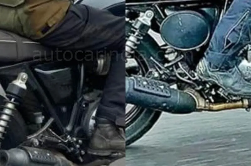 Royal Enfield Scrambler 650 Test Bike India 2