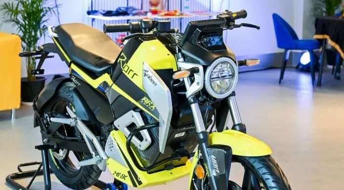 Oben Rorr Electric Motorcycle